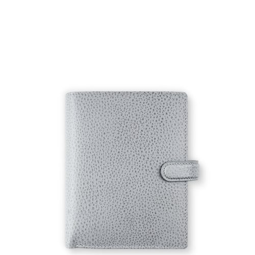 Finsbury Pocket Organizer Slate Gray Leather