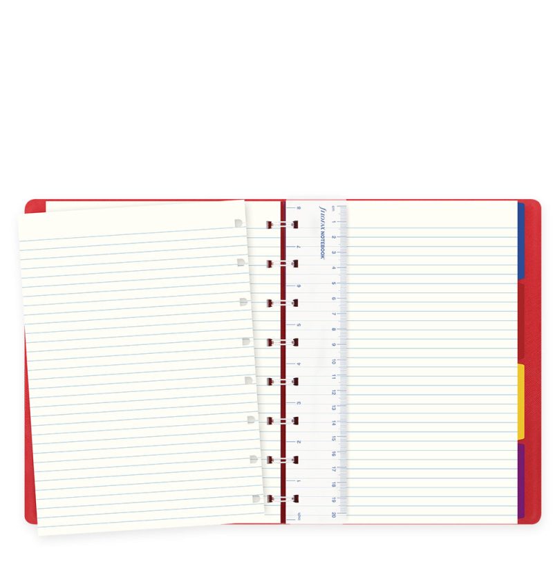 115033 filofax notebooks saffiano poppy a5 alt 2 d43c593e 9e1d 4eb9 a1b5 9c4856538aba