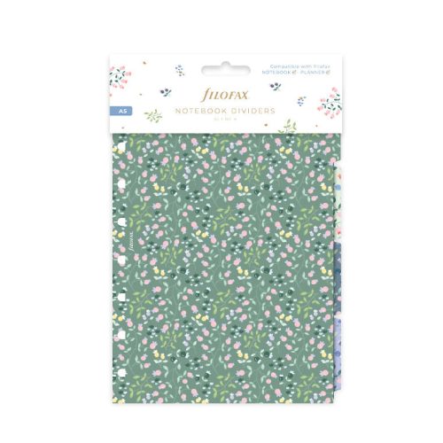 132935 notebook meadow A5 dividers pack