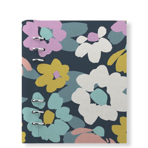 Clipbook Floral A5 Refillable Planner Bloom Blue