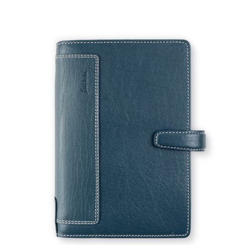 Holborn Personal Organizer Blue Leather