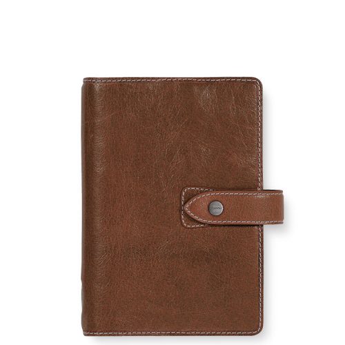 Malden Personal Organizer Ochre Leather