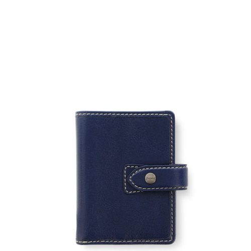 Malden Mini Organizer Navy Leather