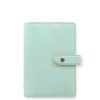 Malden Personal Organizer Duck Egg Leather