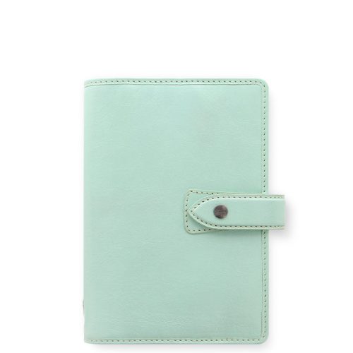 Malden Personal Organizer Duck Egg Leather