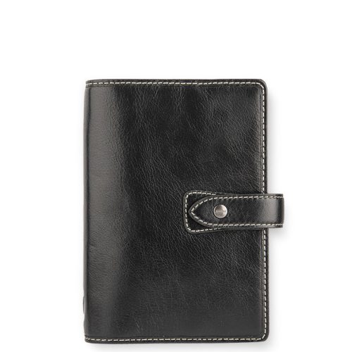 Malden Personal Organizer Black Leather