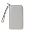 Filofax Malden Personal Compact Zip Leather Organizer Stone