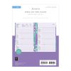 Floral Illustrated Diary Refill Pack - A5 2024 Multilanguage - Filofax