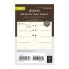 Week On Two Pages Diary - Mini Cotton Cream 2025 Multilanguage - 25-68124