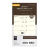 Week On Two Pages Diary - Personal Cotton Cream 2025 Multilanguage - 25-68413