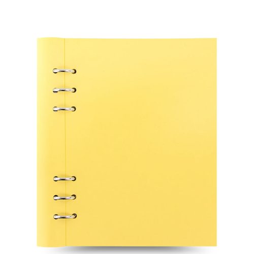 Clipbook Classic Pastels A5 Notebook Lemon