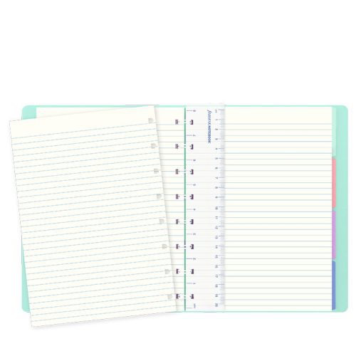 filofax classic notebook a5 aqua alt 2