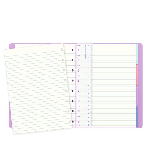 filofax classic notebook a5 lilac alt 2