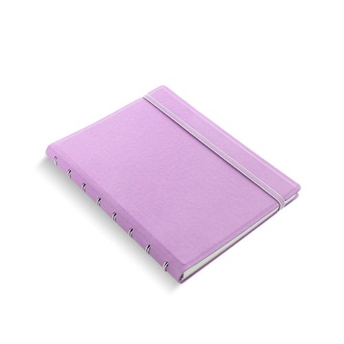 filofax classic notebook a5 lilac isometric 1