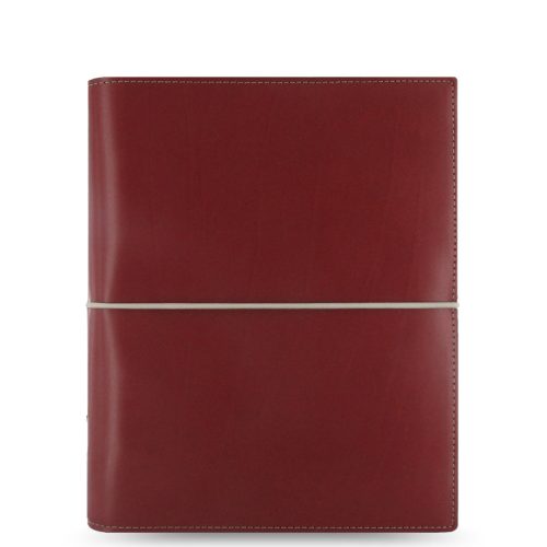 filofax domino a5 red large 1