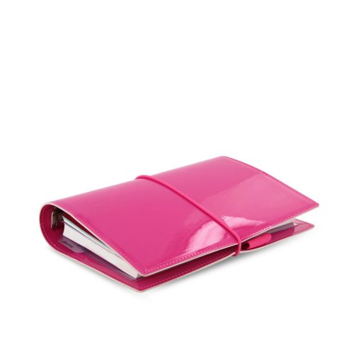 filofax domino patent personal hot pink alt 1 1 1 1 1 1