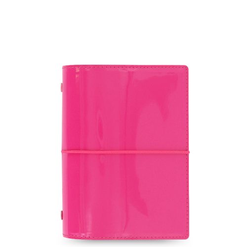 Domino Patent Pocket Organizer Hot Pink