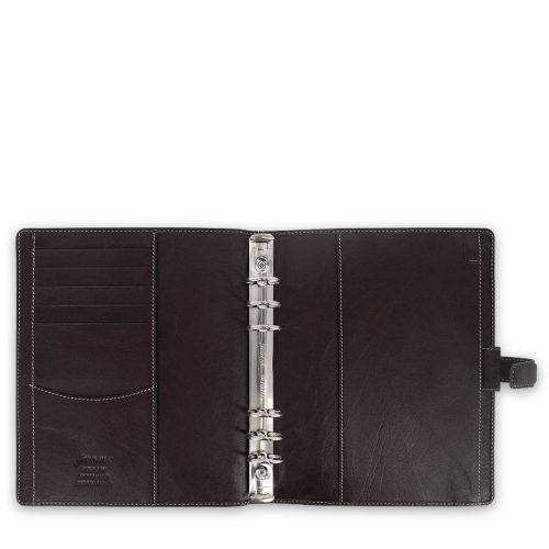 filofax holborn a5 brown open 1 2 1