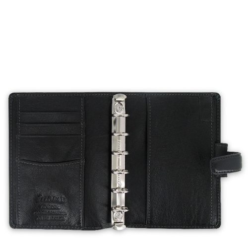 filofax holborn pocket black open 1 1 1