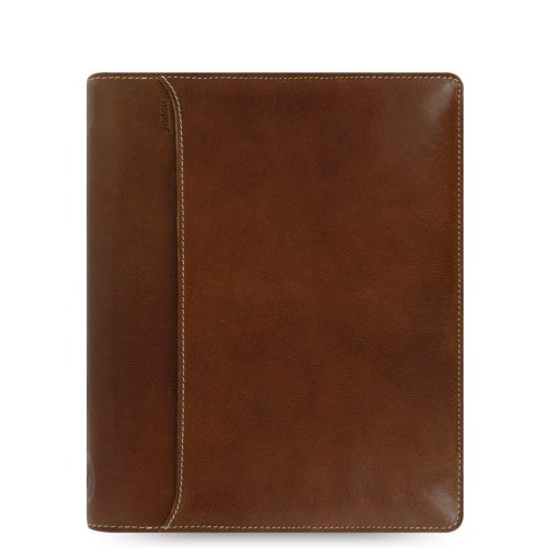 Lockwood Zip A5 Organizer Cognac Leather