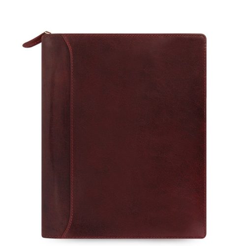 Lockwood Zip A5 Organizer Garnet Leather