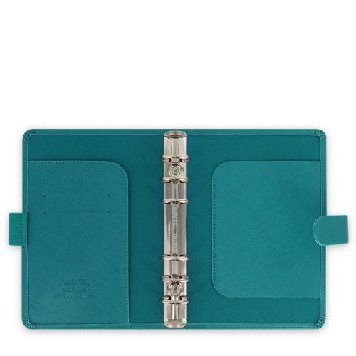 filofax saffiano personal aquamarine alt 2 1 1 1 2 1