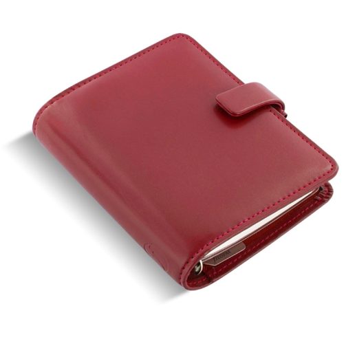 filofax organiser metropol pocket red iso