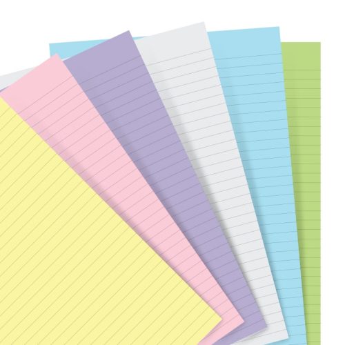 organiser refill a5 pastel ruled paper 2